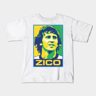 Zico - BRAZIL Kids T-Shirt